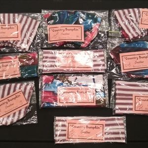 Homemade Facial Masks (red/black/blue print)
